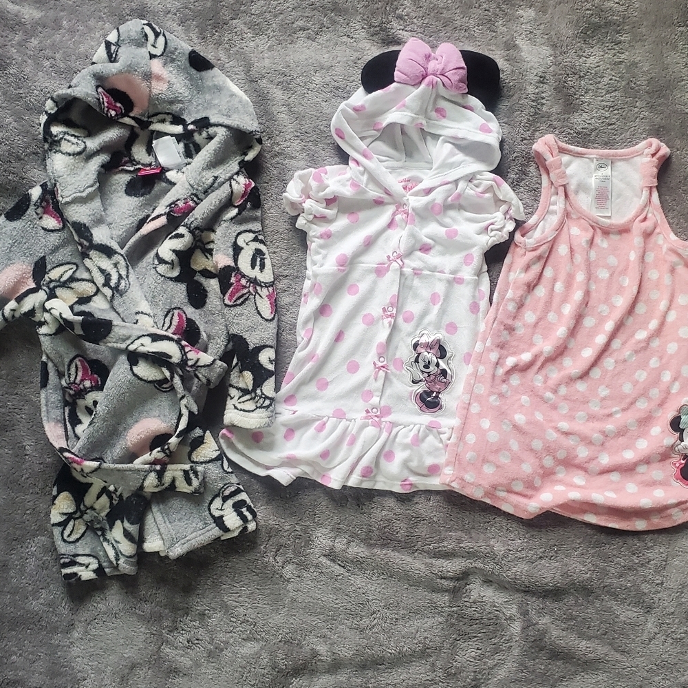 Mickey Mouse Disney Junior Minnie  Bath Set 3pc Size XS (4)